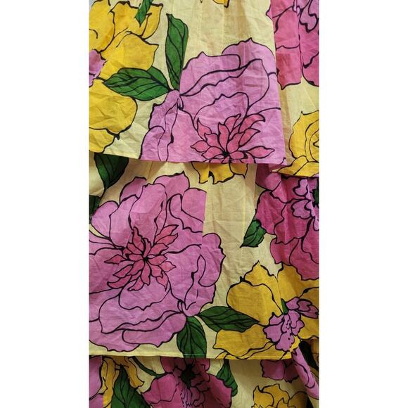 Banjanan Frankie Floral Maxi Dress XL Boho Cottagecore Garden Party $450 Retail - Picture 3 of 10